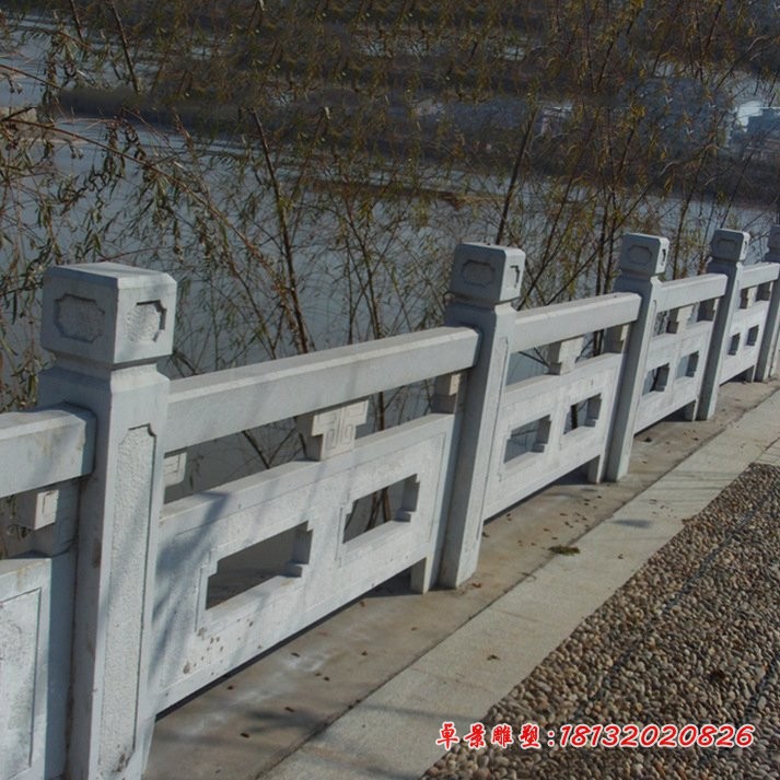 东林桥石栏板园林景观雕塑