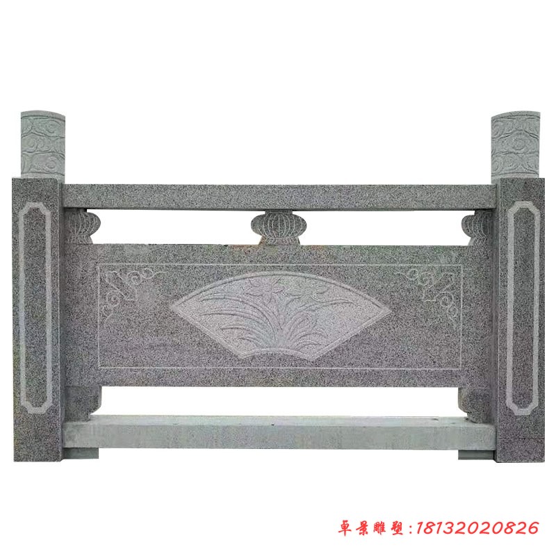 仿古石雕栏板公园景观石雕