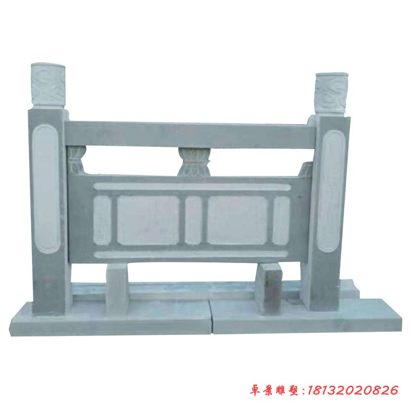 仿古石栏板园林景观雕塑 (2)