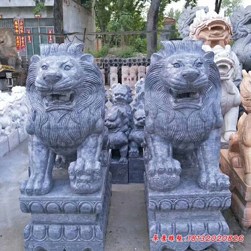 仿古西洋狮欧式石狮子