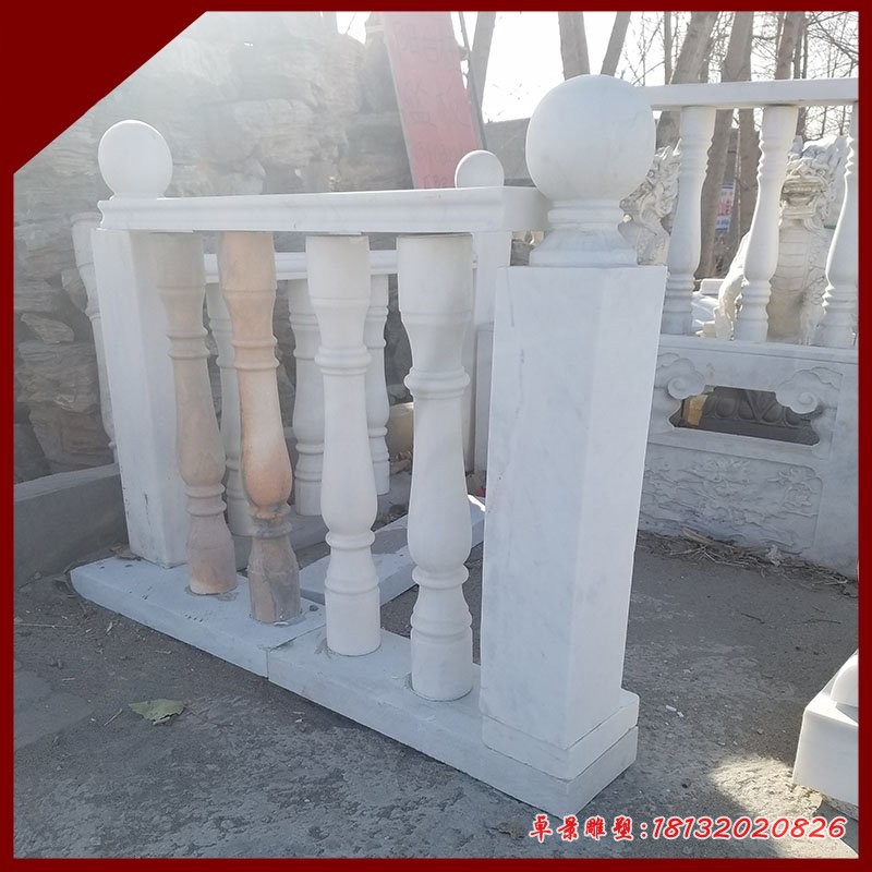 别墅欧式栏杆石雕