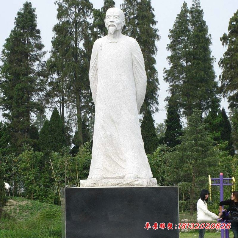 大理石古代名人曹雪芹