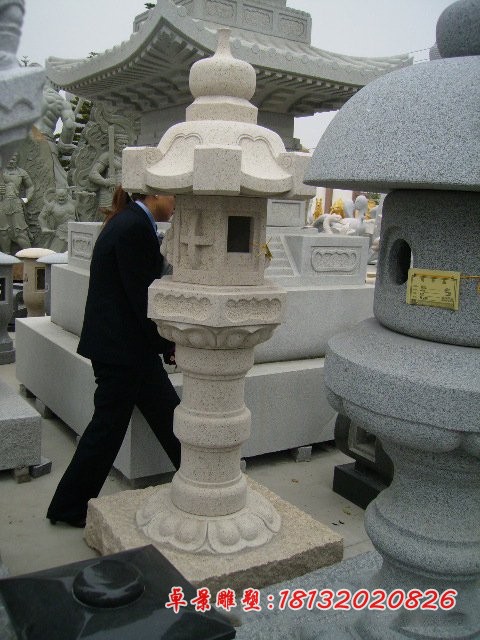 大理石灯庭院景观石雕 (5)