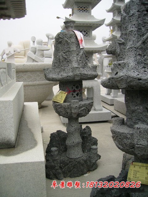 大理石灯庭院景观石雕 (4)