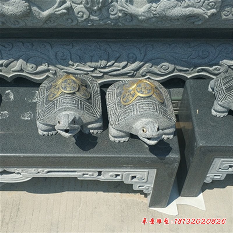 大理石乌龟招财动物石雕