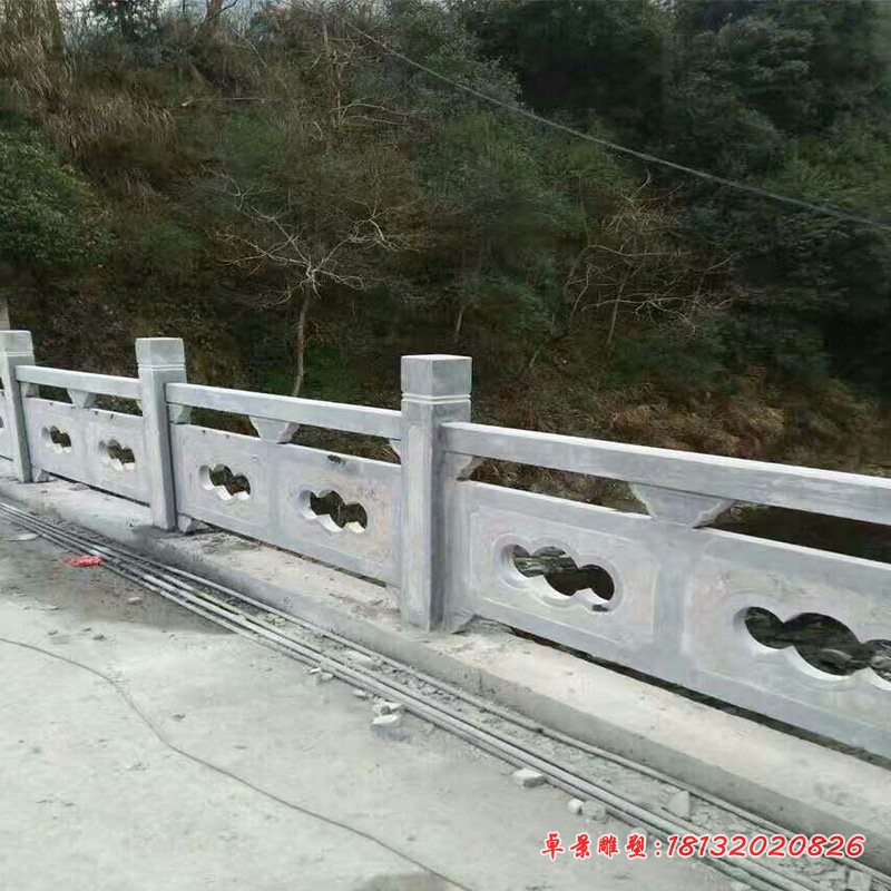 大理石仿古石雕护栏公园河边栏板雕塑  