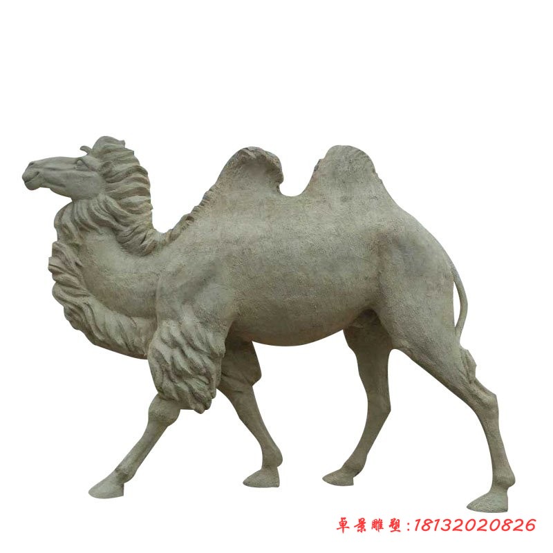 公园动物石雕骆驼