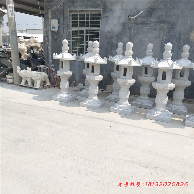 庭院景观石雕小型石灯雕塑 