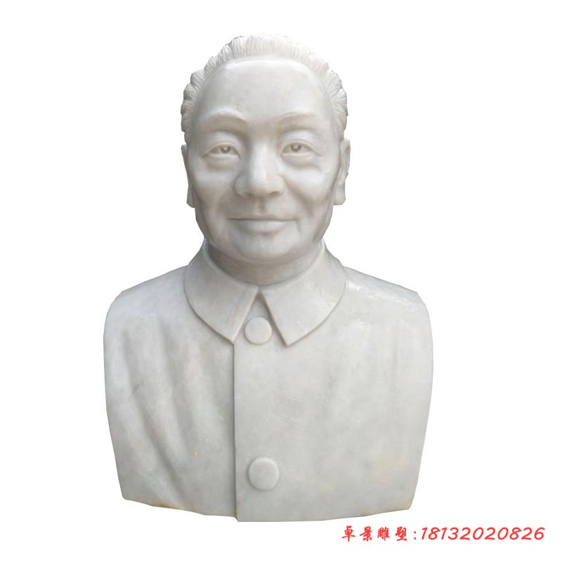 汉白玉袁隆平头像石雕