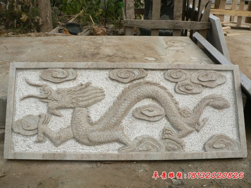 十二生肖浮雕壁画石浮雕