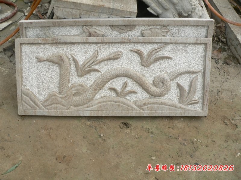 十二生肖浮雕壁画石浮雕