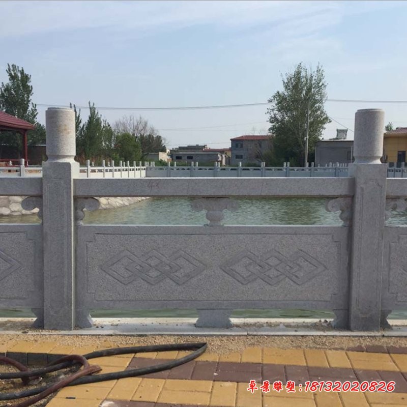 公园花岗岩河道栏板石雕