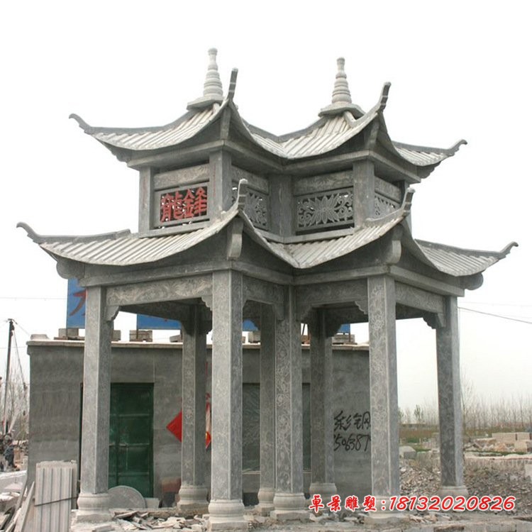 龙峰石凉亭仿古凉亭石雕