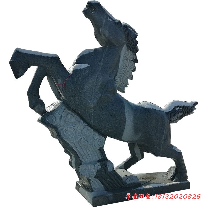 马踏祥云石雕仿古石雕马 