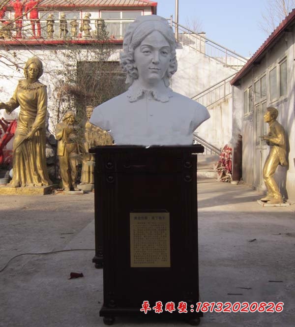 南丁格尔石雕 汉白玉西方名人石雕