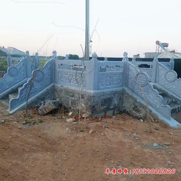 升旗台石雕校园景观石雕