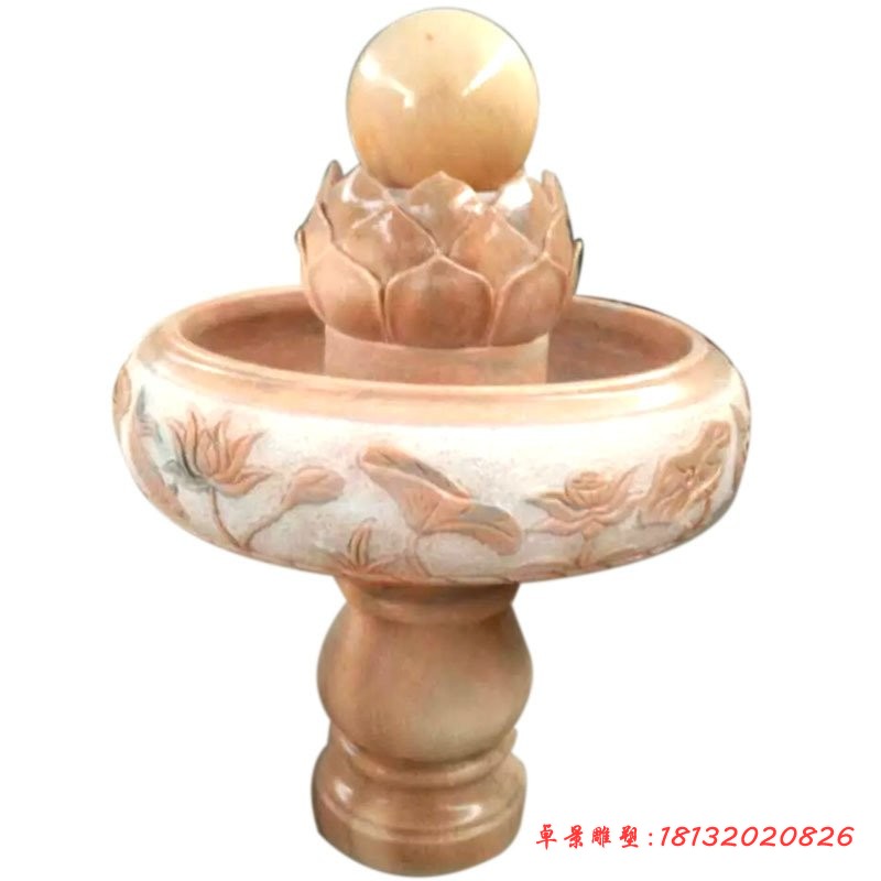 石来运转雕塑风水球石雕