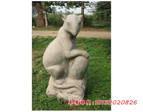 大理石十二生肖雕塑公园动物石雕 