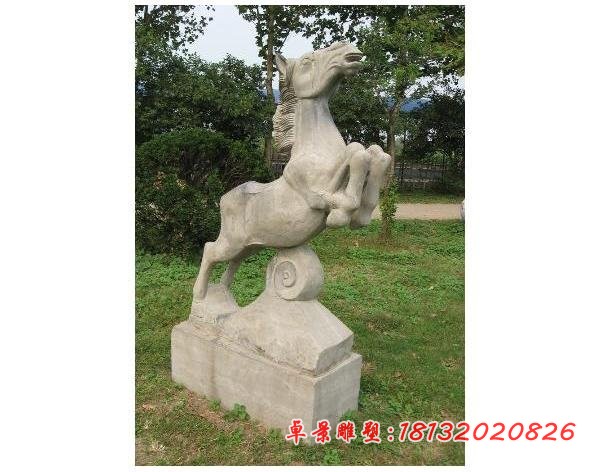 大理石十二生肖雕塑公园动物石雕 