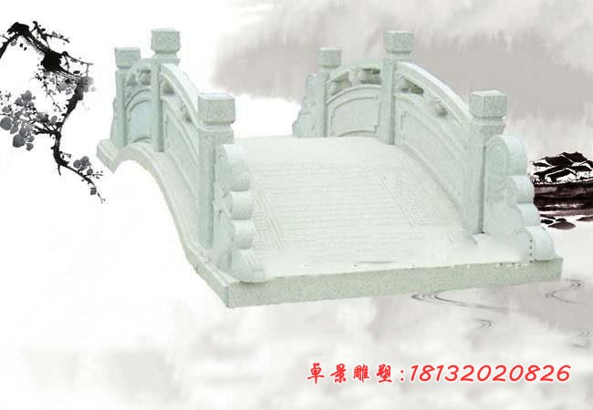 大理石小桥石雕 公园景观石桥