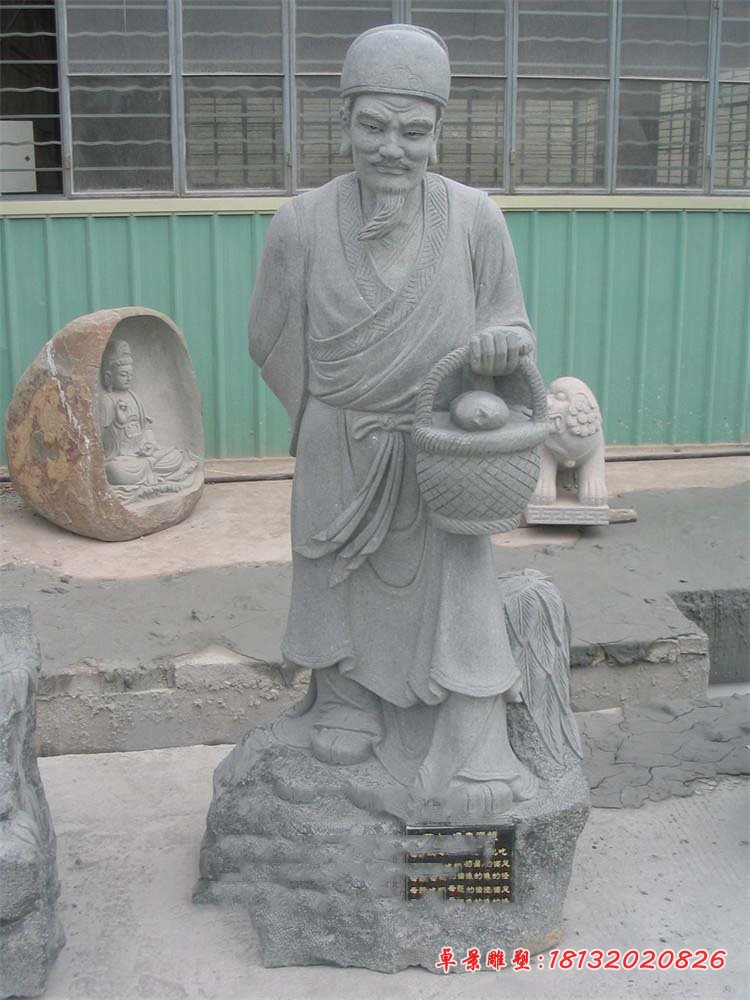 二十四孝人物石雕 大理石古代人物雕塑 