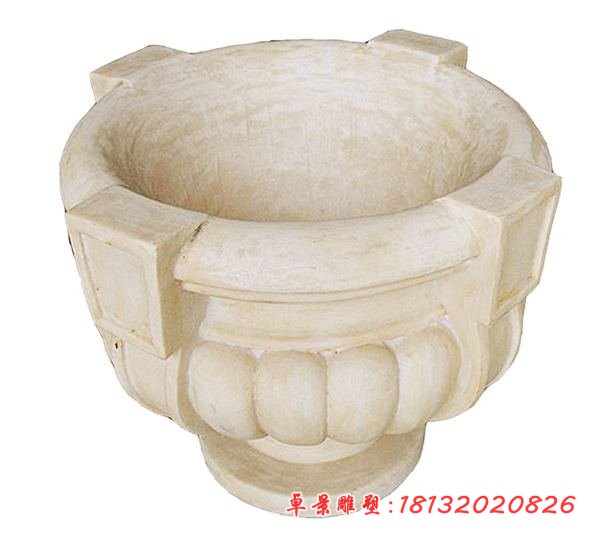 公园花盆石雕 园林景观雕塑