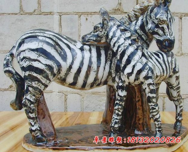 斑马石雕动物石雕