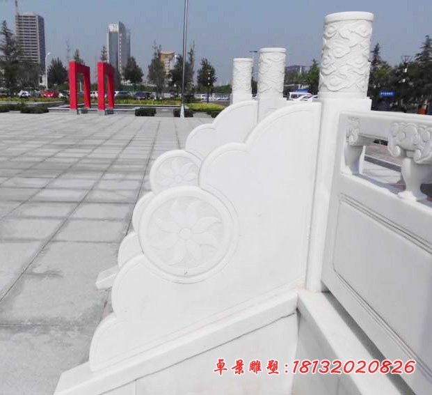 升旗台石雕 汉白玉广场升旗台