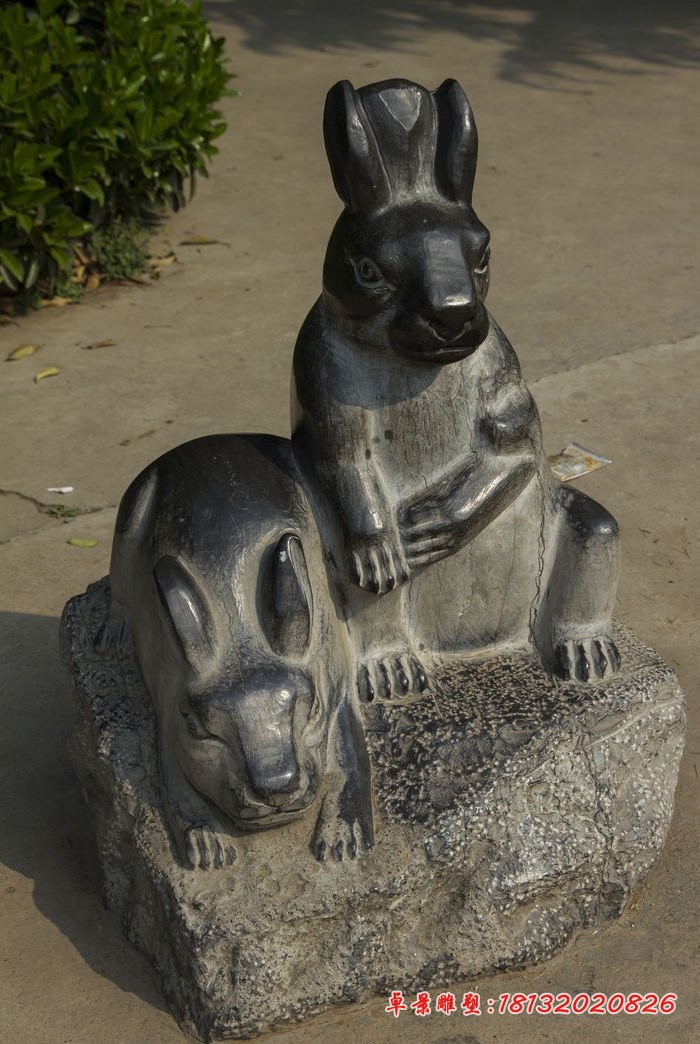 十二生肖石雕，动物石雕 