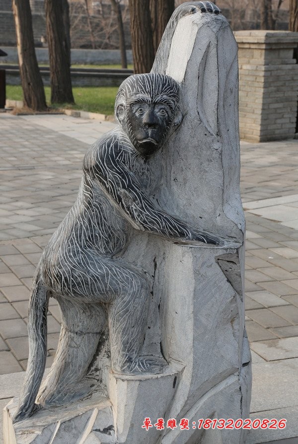 十二生肖石雕，动物石雕 