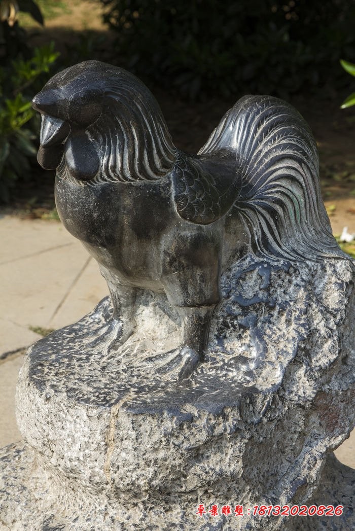 十二生肖石雕，动物石雕 