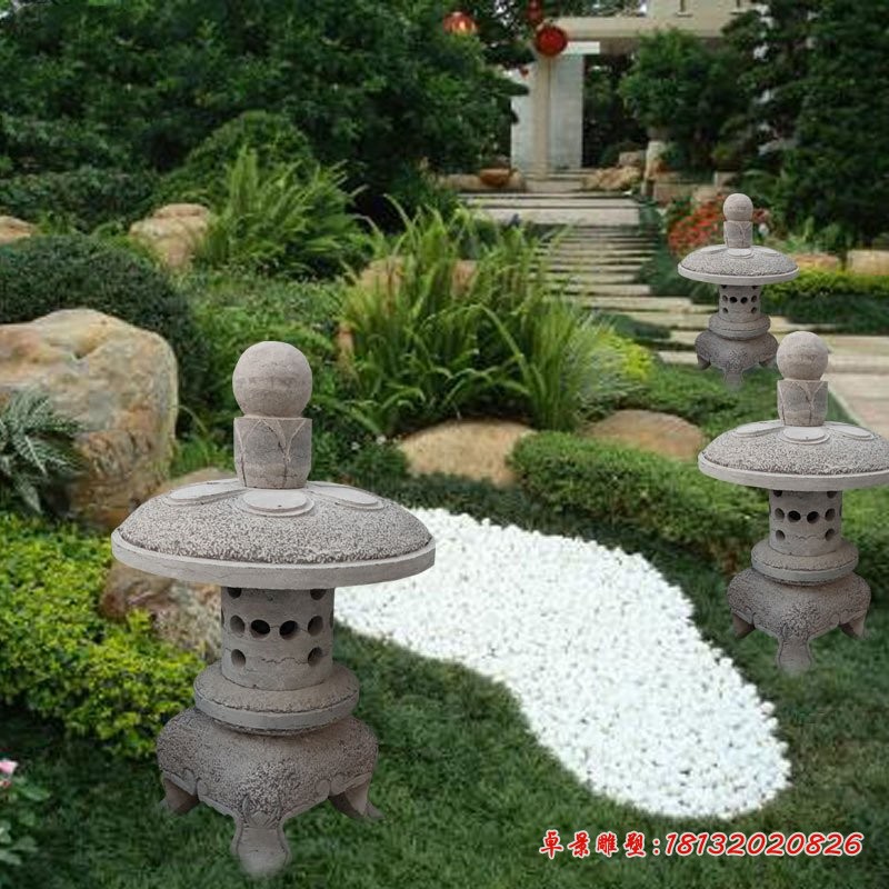 石雕灯公园仿古石雕