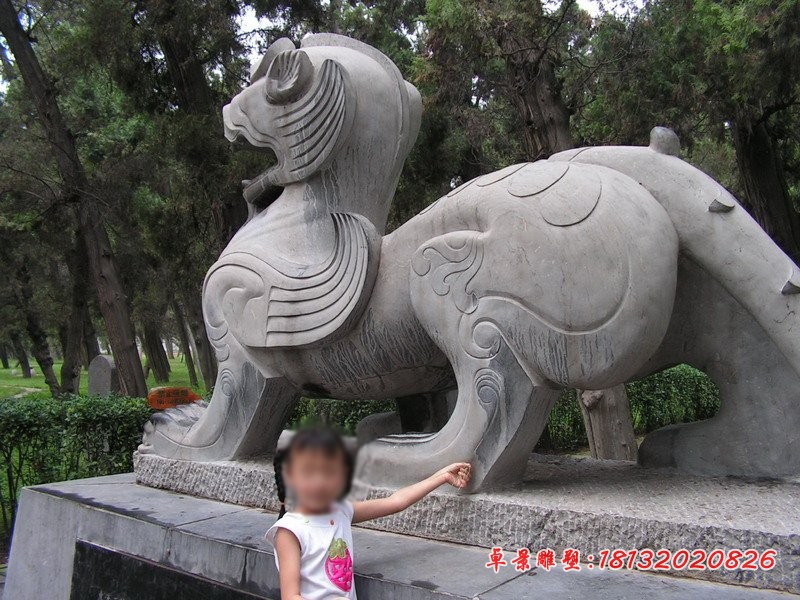 石雕貔貅，门口貔貅雕塑 