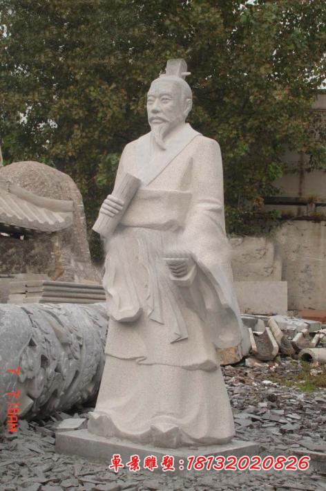 孙武石雕古代名人石雕