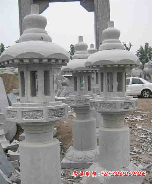 大理石宫灯,公园石灯