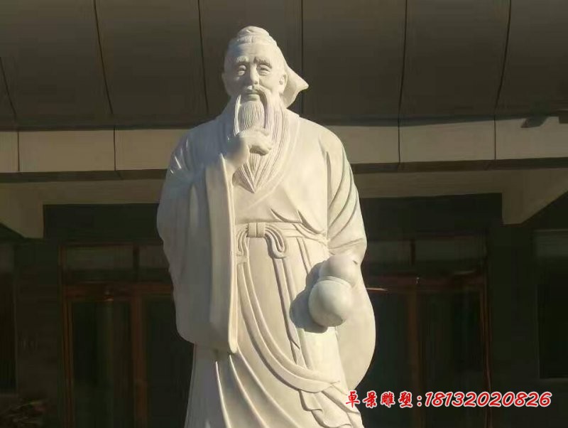大理石华佗雕塑古代人物石雕