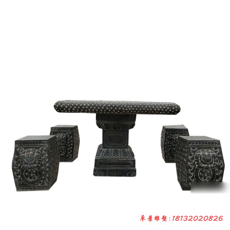 仿古桌椅，石桌石凳 