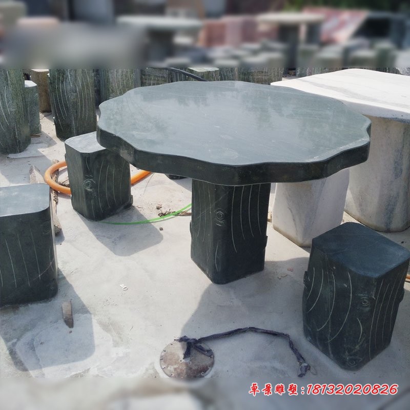 公园石桌椅，大理石桌凳
