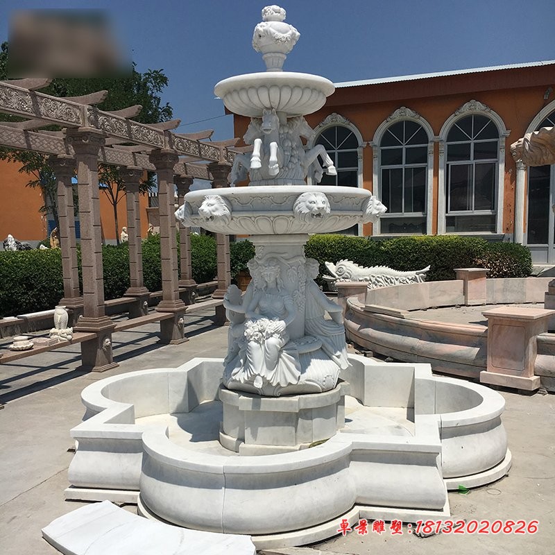 欧式喷泉雕塑，广场景观石雕