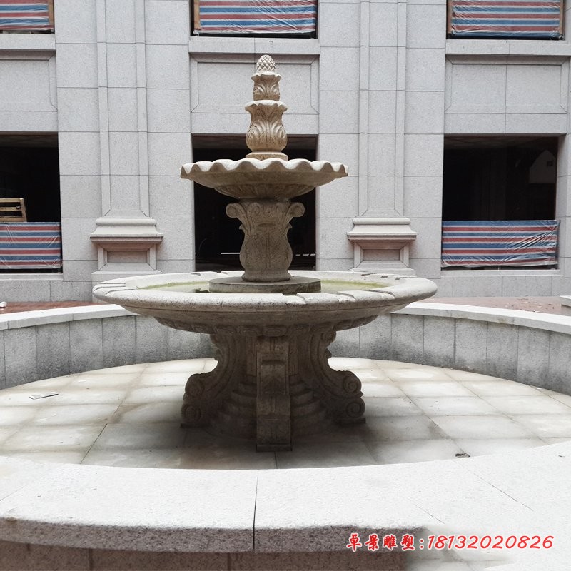 喷泉石雕，欧式花岗岩喷泉