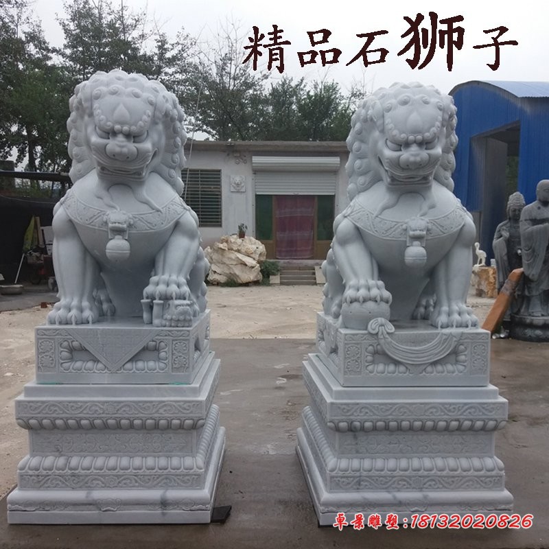 石雕狮子，天安门狮子 (1)