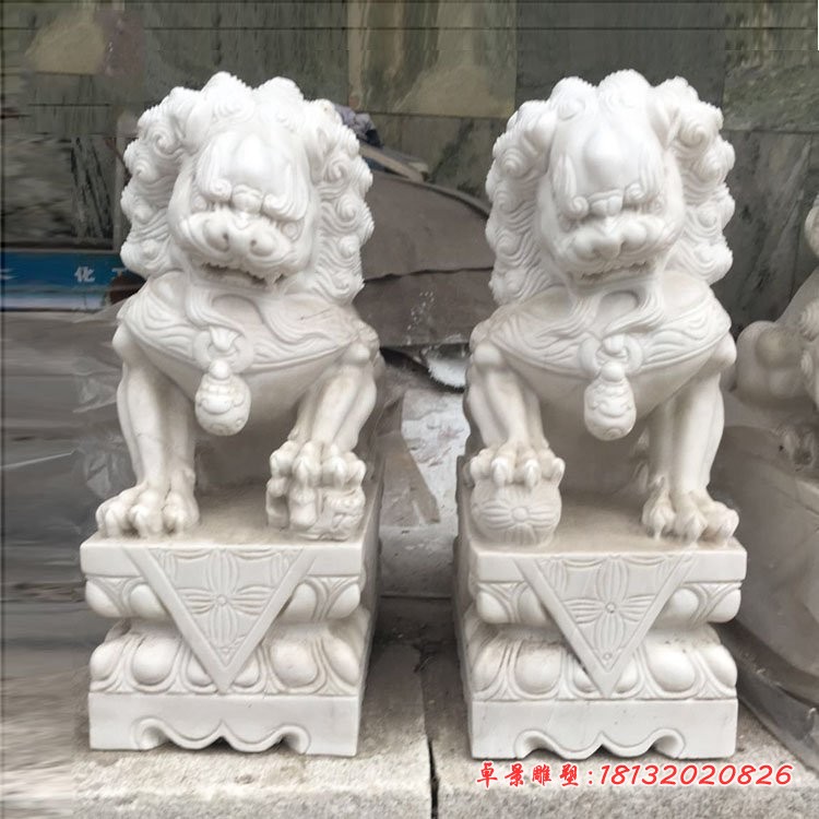 石雕狮子雕塑，小狮子雕塑