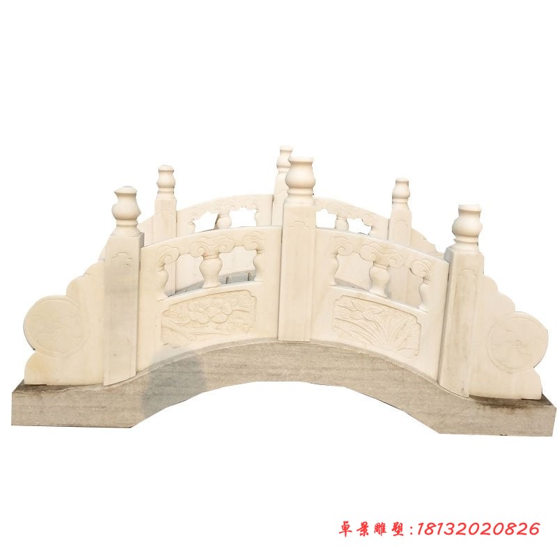 石桥雕塑，汉白玉景观雕塑