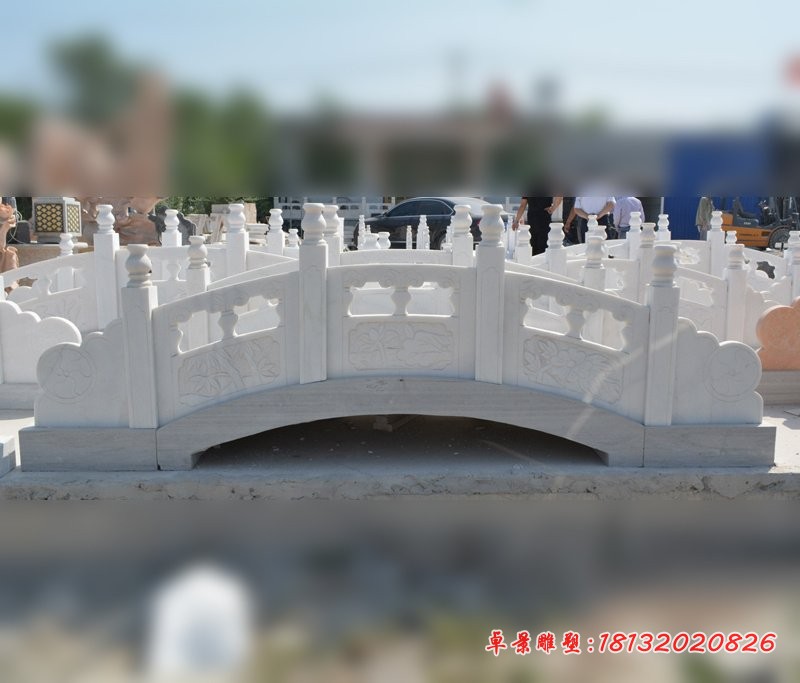 石桥雕塑，汉白玉石桥雕塑