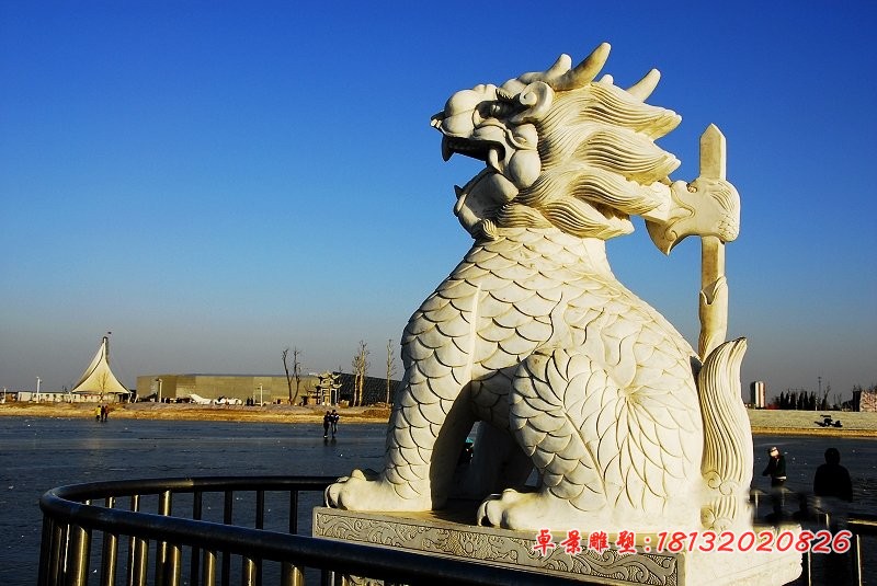 龙生九子石雕  古代神兽石雕 