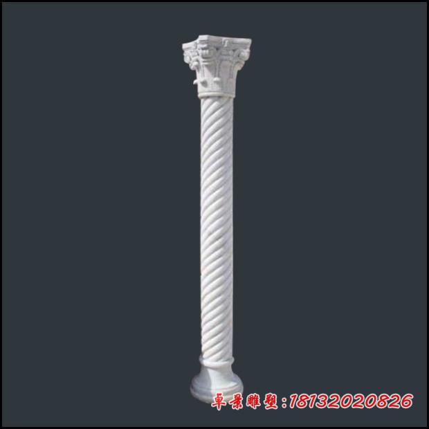 罗马柱石雕，大理石罗马柱 (7)