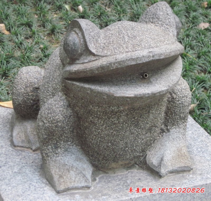 青蛙石雕公园动物石雕
