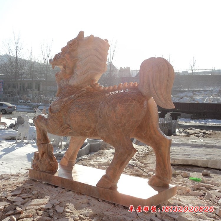 神兽石雕，招财镇宅麒麟石雕