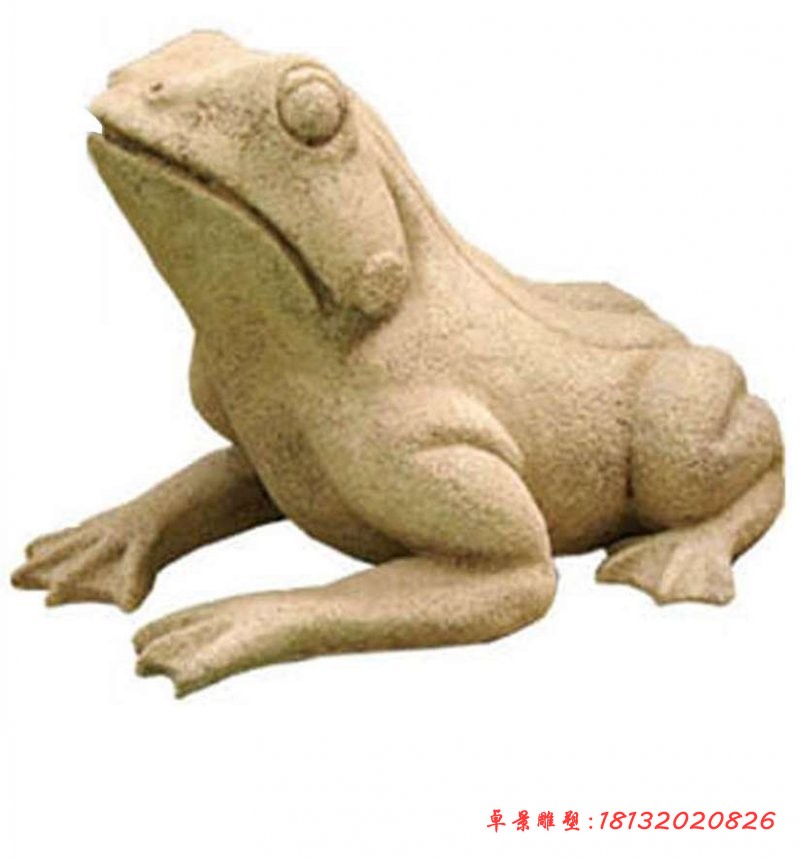 石雕青蛙公园动物石雕
