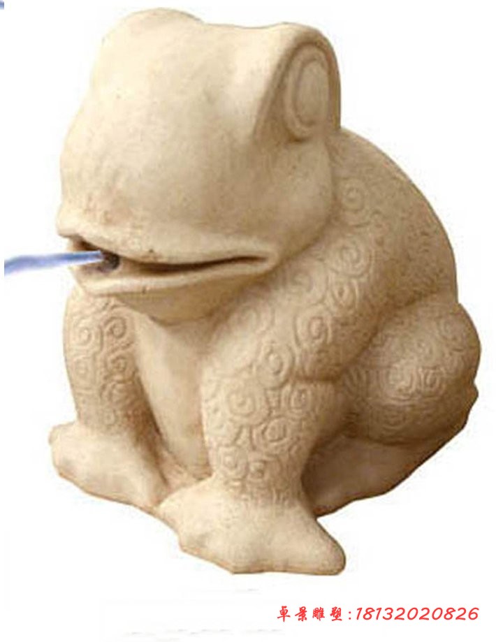 石雕青蛙公园动物石雕 